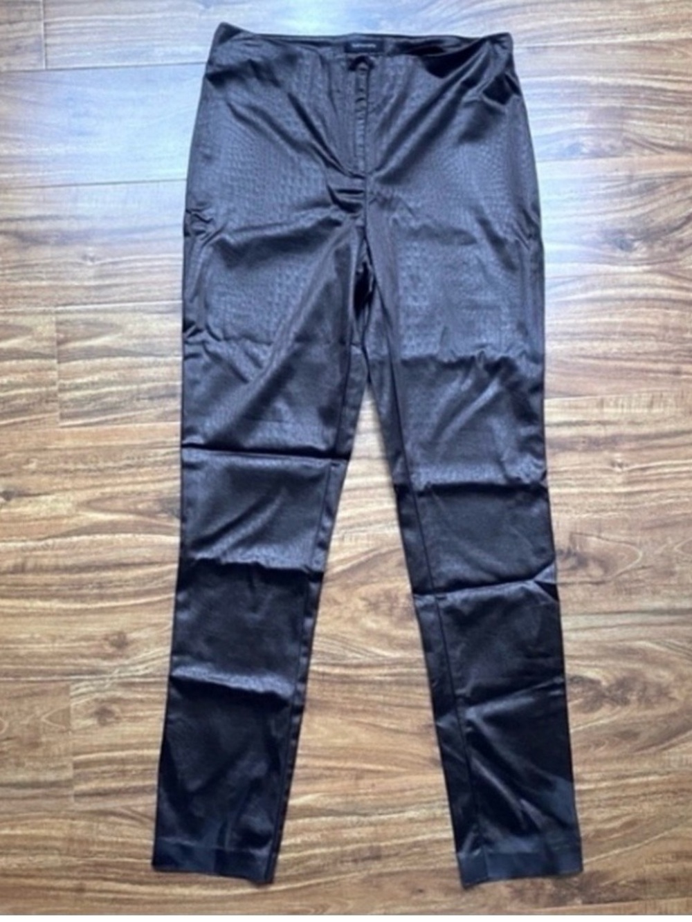 Fashionista 90's Women's Brown Snake Shiny Skinny Ankle Stretch Pants Size 6